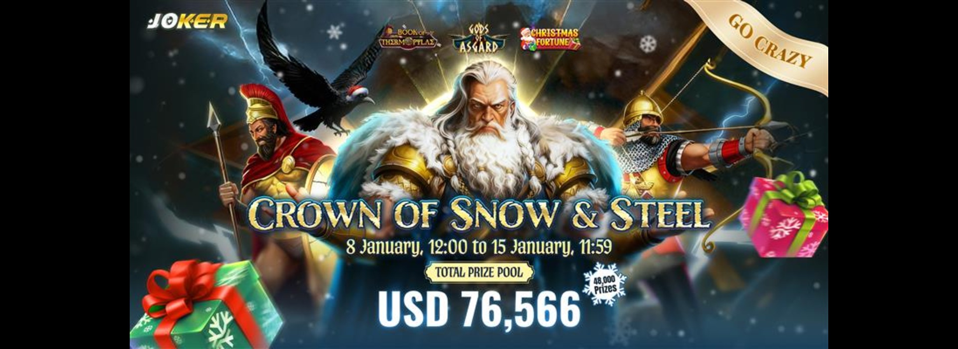 Joker Go-Crazy Competition: Crown of Snow & Steel